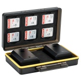 Кейс для 6 SD карт памяти и 2x АКБ JJC BC-3SD6