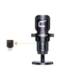 Динамический микрофон Comica EJoy Uni Pro(D) проводной/беспроводной с RGB, чёрный