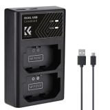Зарядное устройство на два аккумулятора K&F Concept KF28.0010, NP-FZ100 для Sony