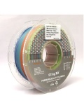 PLA Rainbow пластик Sting3D для 3д принтера, радуга матовая,1,75 мм, 1 кг
