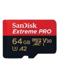 Карта памяти SanDisk Extreme PRO microSD 64 ГБ (064G-ZN6MA)