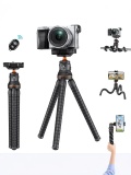 Гибкий штатив K&F Concept MS01 (KF09.129) для телефона и фотоаппарата с пультом ДУ 