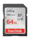 Карта памяти SD SanDisk Ultra 64 Гб (64G-ZS6IN)