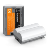 Два аккумулятора K&F Concept KF28.0025S1 NP-W235 с зарядкой Type-C для Fujifilm 