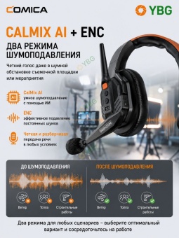 Беспроводная Интерком система микрофон 1 шт - Seekcom S1 (3)