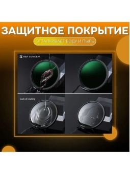 Переменный ND фильтр 72 мм- KF01.1359 (5)