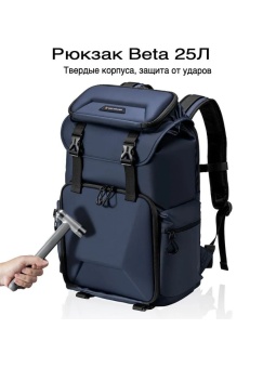 Фоторюкзак, сумка для фотоаппарата 25 л синяя K&F Concept KF13.098V3 (6)