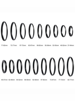 Набор переходных колец для фильтров Ring Adapter SKU0629 (8)