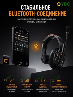 Беспроводная Интерком система микрофон 1 шт - Seekcom S1 (15)