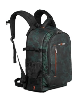 Фоторюкзак с отделением для ноутбука 23 л хаки зеленая K&F Concept KF13.119