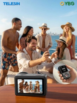 Водонепроницаемый Bluetooth-пульт ДУ TELESIN T13 для DJI- S5-RMT-03-TDJ (5)