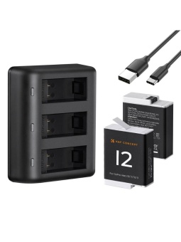 Зарядное устройство и два аккумулятора - KF28.0032