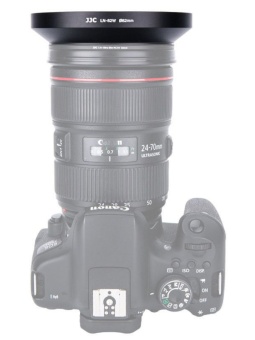 Бленда для объектива металлическая 82 мм -LN-82W (7)