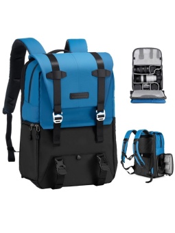 Фотосумка, рюкзак для фототехники 20 л синий K&F Concept KF13.087AV7