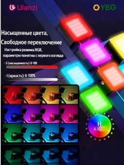 Светодиодный осветитель Ulanzi VL49 PRO RGB (2)