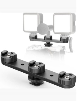 Держатель для камеры с тремя креплениями холодный башмак Ulanzi PT-23 (6)