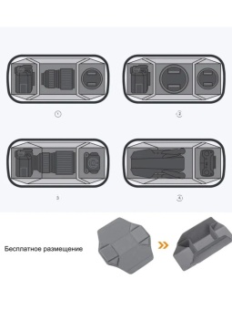 Cумка для фотоаппарата через плечо K&F Concept Alpha Sling 10л KF13.157 (3)
