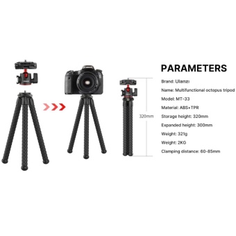 Гибкий штатив Ulanzi MT-33 10