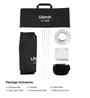 Софтбокс Ulanzi LC-S69, байонет Bowens (LC-S69) 11