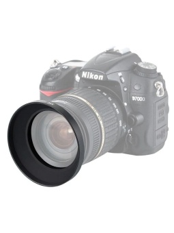 Бленда для объектива металлическая 62 мм -LN-62W (6)