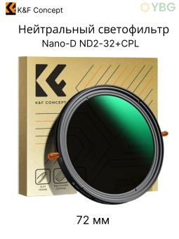 Нейтральный светофильтр 72 мм -KF01.2406