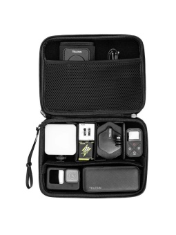 Сумка кейс TELESIN для экшн-камеры (серая) - GP-PRC-213-B (5)