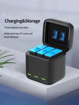 Зарядное устройство Telesin GP-BCG-901 (12)