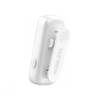 Беспроводной микрофон J12 ULANZI (Type-C белый) для Android и iPhone 15 (J12-TYPE-C-White) 5