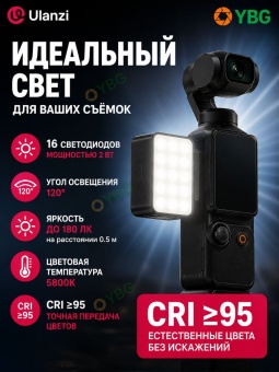 Карманный магнитный фонарик Ulanzi LM001 (4)