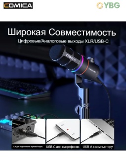 COMICA Микрофон EJoy D10 PRO(D)(black) (5)