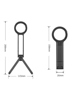 Подставка - карабин для телефона MA30_Gray - M077 (2)