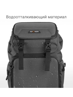 фоторюкзак, сумка для фотоаппарата 25 л темно-серая K&F Concept (KF13.098V1) (8)