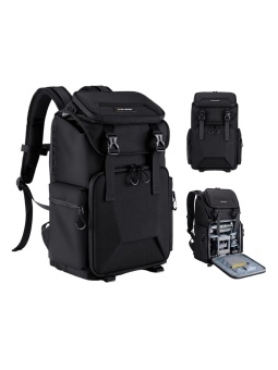 Фоторюкзак с отделением для ноутбука 25 л чёрная K&F Concept KF13.098V2