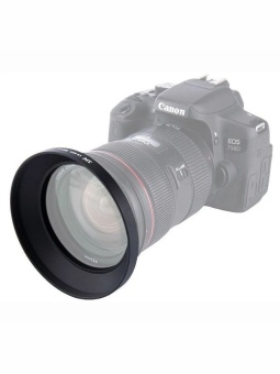 Бленда для объектива металлическая 82 мм -LN-82W (6)