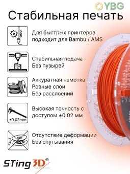 Shoeflex Sting3D оранжевый (3)