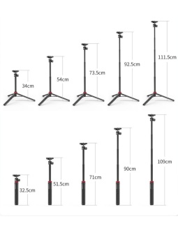 Штатив трипод для телефона и фотокамеры Ulanzi MT-44BLACK (14)