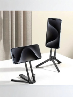 Подставка - карабин для телефона MA30_Gray - M077 (8)