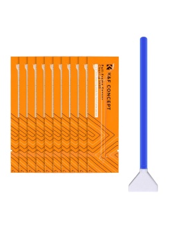 Набор чистящих палочек 24 мм 10 шт K&F Concept SKU.1698 (1)