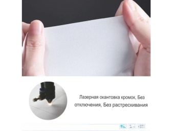 Салфетка для чистки оптики из микрофибры в ваккуме 10 шт, 1515 см K&F Concept SKU.1597 (2)