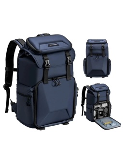 Фоторюкзак, сумка для фотоаппарата 25 л синяя K&F Concept KF13.098V3