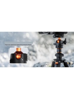 Штатив трипод карбоновый для камеры 1,6 м - KF09.123 (3)