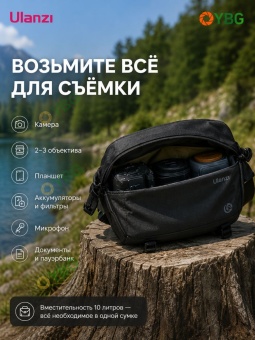 Сумка-слинг дорожная Ulanzi Travel Sling Bag V2- PB038 (3)