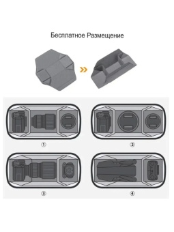 Cумка для фотоаппарата через плечо K&F Concept Alpha Sling 10л (KF13.157V1) (6)