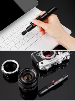 Ручка карандаш для чистки линз двухсторонняя K&F Concept - (SKU.1691) (11)