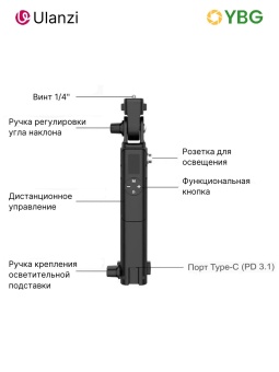 Осветитель надувной светодиодный AL60 (14)