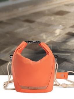 Сумка-слинг для камеры оранжевый- KF13.168 (6)