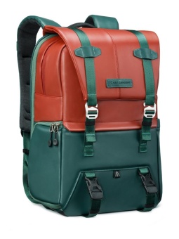 Фотосумка, рюкзак для фототехники 20 л красно-зелёный K&F Concept KF13.087AV8 (11)