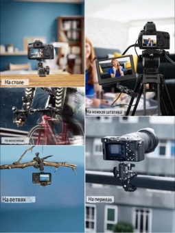 Держатель со струбциной для фотооборудования Ulanzi R094 (10)