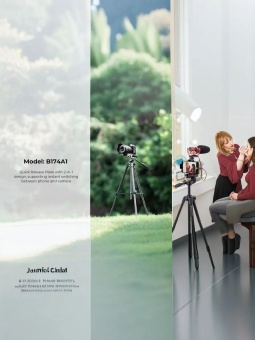 Штатив трипод для фото видео камеры  - KF09.136 (6)