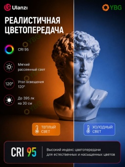 Осветитель Ulanzi VL119 RGB (2)